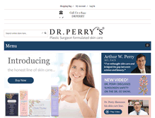Tablet Screenshot of drperrys.com
